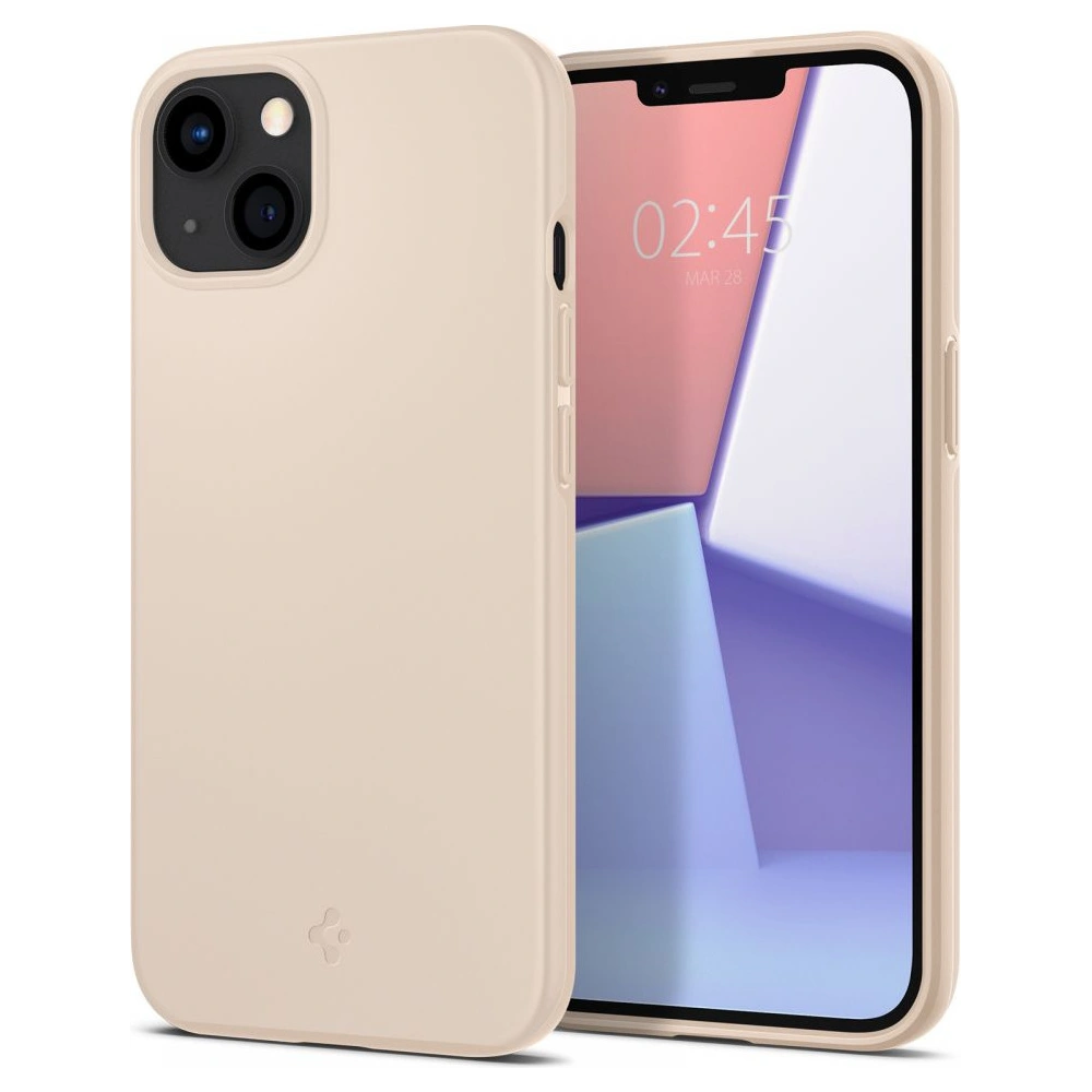 Hurtownia GSM - Case Spigen Thin Fit Apple iPhone 13 mini Sandbeige - SPN1823SANBEI - {ean13} - Hurt