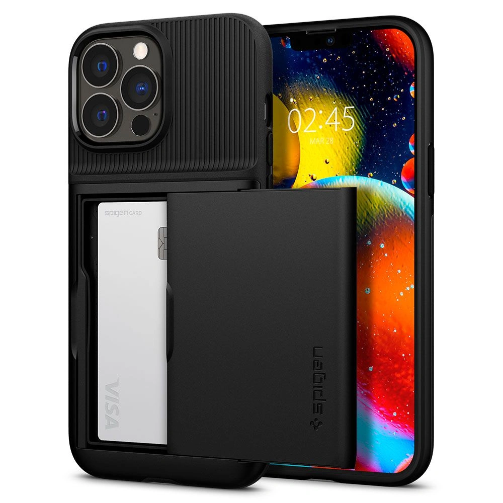 Hurtownia GSM - Etui Spigen Slim Armor CS Apple iPhone 13 Pro Black - SPN1825BLK - {ean13} - Hurt