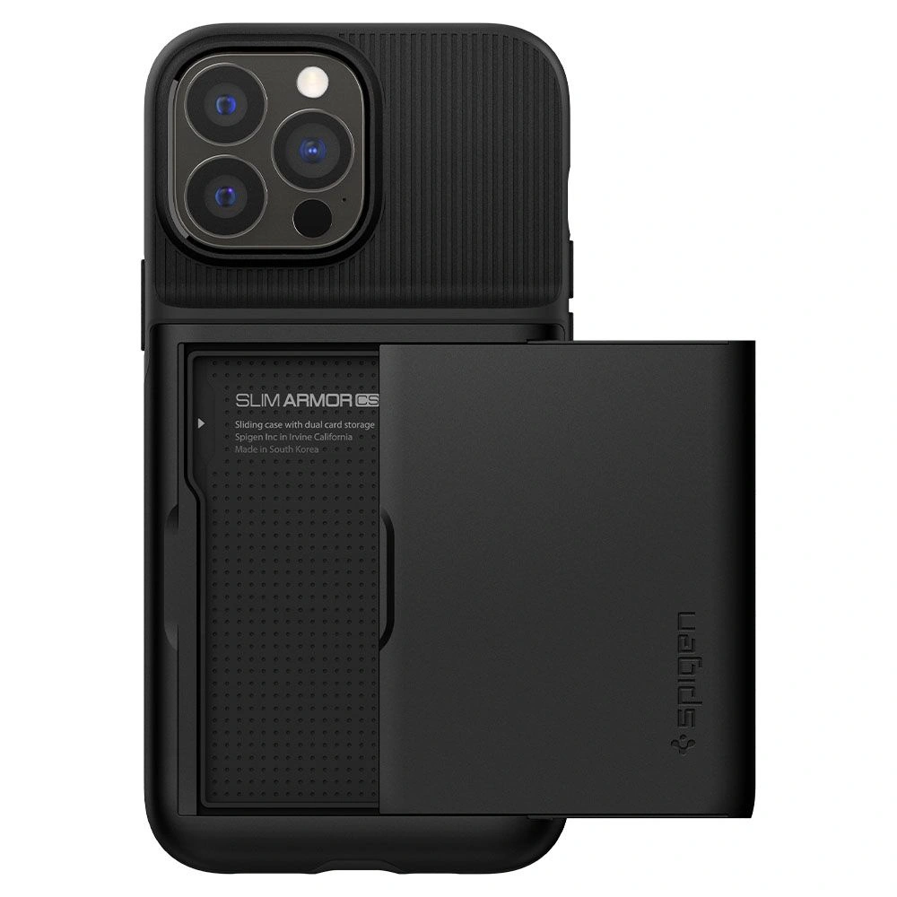 Hurtownia GSM - Etui Spigen Slim Armor CS Apple iPhone 13 Pro Black - SPN1825BLK - {ean13} - Hurt
