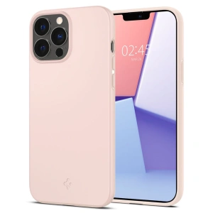 Etui Spigen Thin Fit Apple iPhone 13 Pro Růžový písek