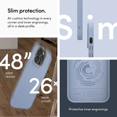 Etui Spigen Cyrill Color Brick Apple iPhone 13 Pro Max Sky