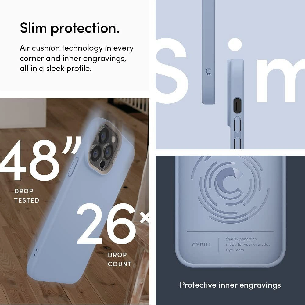 Hurtownia GSM - Etui Spigen Cyrill Color Brick Apple iPhone 13 Pro Max Sky - SPN1835SKY - {ean13} - Hurt