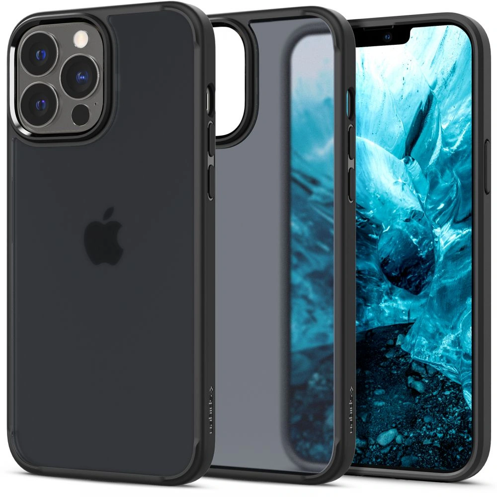 Hurtownia GSM - Etui Spigen Ultra Hybrid Apple iPhone 13 Pro Matte Frost Black - SPN1836MBLK - {ean13} - Hurt