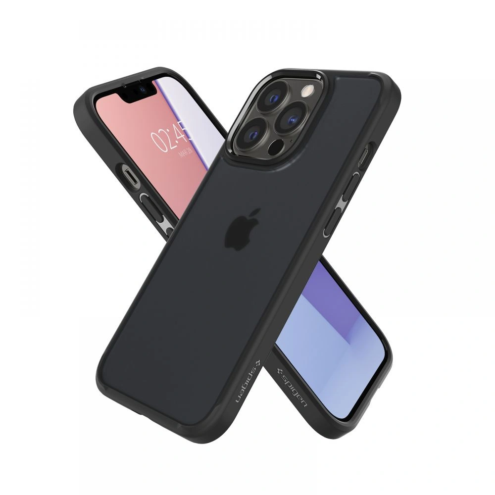 Hurtownia GSM - Etui Spigen Ultra Hybrid Apple iPhone 13 Pro Matte Frost Black - SPN1836MBLK - {ean13} - Hurt