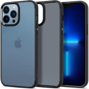 Case Spigen Ultra Hybrid Apple iPhone 13 Pro Max Matte Frost Black