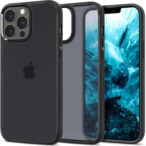 Etui Spigen Ultra Hybrid Apple iPhone 13 Pro Max Matte Frost Black