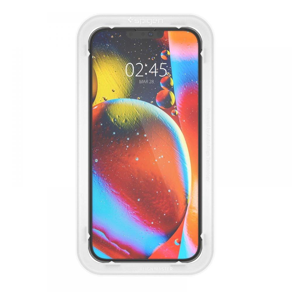 Hurtownia GSM - Sticlă temperată Spigen GLAS.tR Slim AlignMaster Apple iPhone iPhone 14 Plus / 15 Plus Negru [2 PACK] - SPN1840BLK - {ean13} - Hurt
