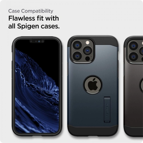 Szkło hartowane Spigen GLAS.tR Slim AlignMaster Apple iPhone iPhone 14 Plus / 15 Plus Black [2 PACK]