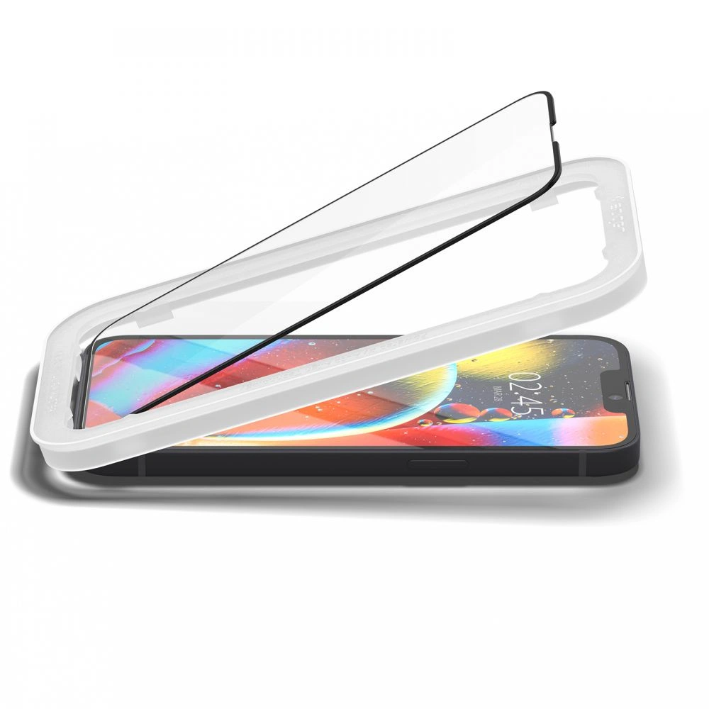 Hurtownia GSM - Szkło hartowane Spigen GLAS.tR Slim AlignMaster Apple iPhone 14/13/13 Pro Black [2 PACK] - SPN1842BLK - {ean13} - Hurt