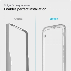 Spigen GLAS.tR Slim AlignMaster Apple iPhone 14/13/13 Pro Black [2 PACK]