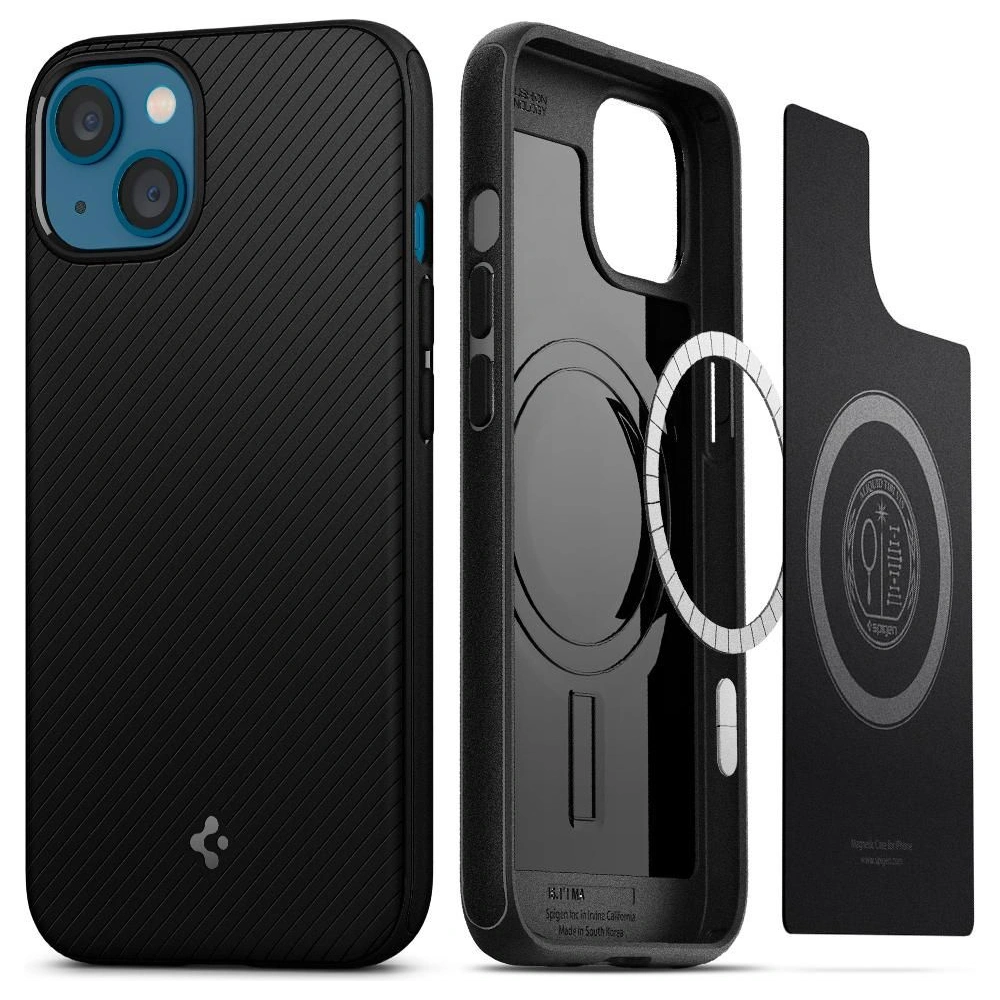 Hurtownia GSM - Etui Spigen Mag Armor MagSafe Apple iPhone 13 mini Matte Black - SPN1845BLK - {ean13} - Hurt