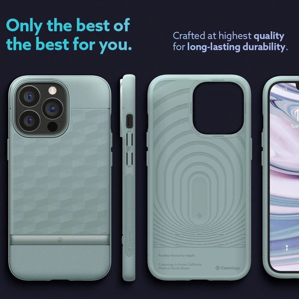 Hurtownia GSM - Etui Caseology Parallax Apple iPhone 13 Pro Max Sage Green - CSL016GRN - {ean13} - Hurt