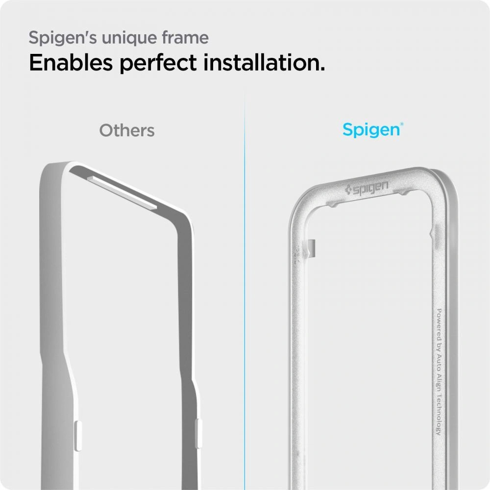 Hurtownia GSM - Szkło hartowane Spigen GLAS.tR Slim AlignMaster Apple iPhone 14/13/13 Pro - SPN1848 - {ean13} - Hurt