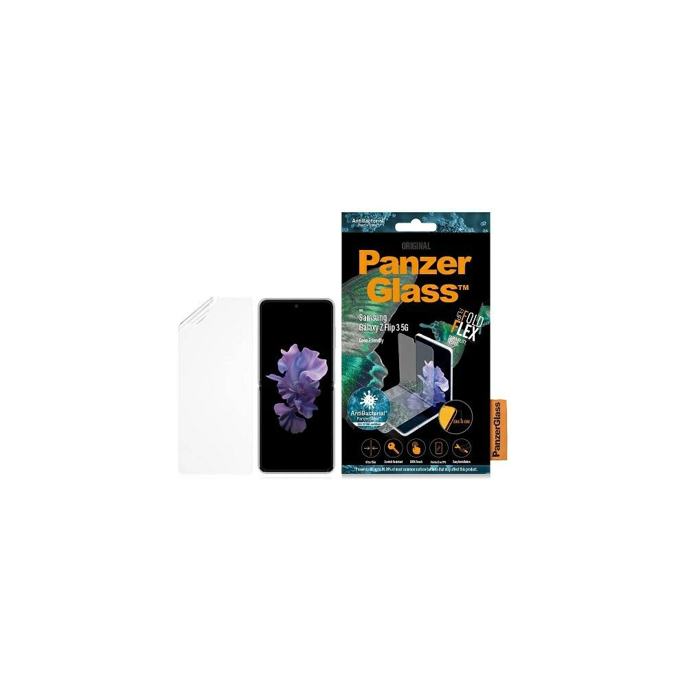 Fólie PanzerGlass TPU Samsung Galaxy Z Flip3 5G Case Friendly Antibakteriální