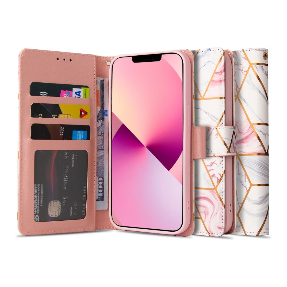Wholesale Tech-Protect Wallet Apple iPhone 13 Pro Max Marble - THP619MRB - {ean13} - Hurt