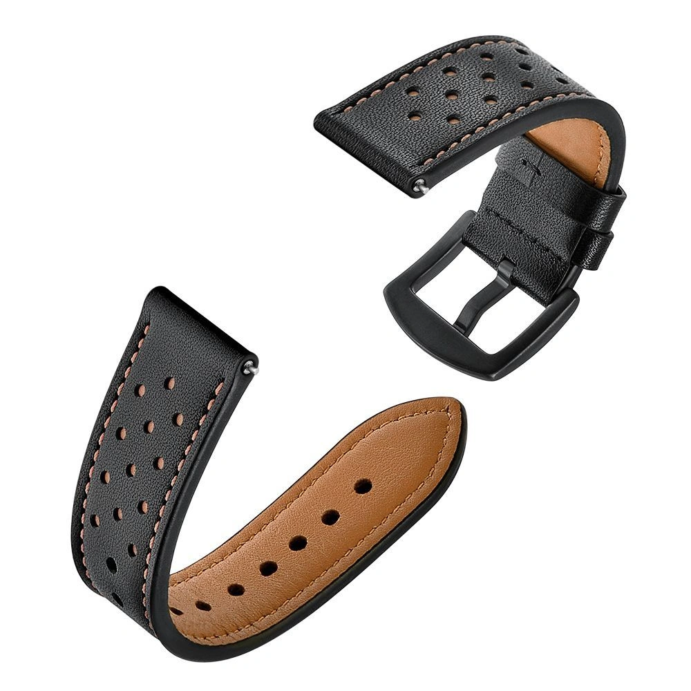 Hurtownia GSM - Pasek Tech-Protect Leather Samsung Galaxy Watch 4 40/42/44/46mm Černý - THP621BLK - {ean13} - Hurt