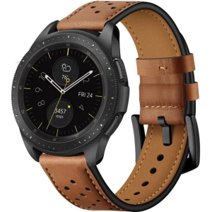 Hurtownia GSM - Pasek Tech-Protect Leather Samsung Galaxy Watch 4 40/42/44/46mm Brown - THP622BR - {ean13} - Hurt