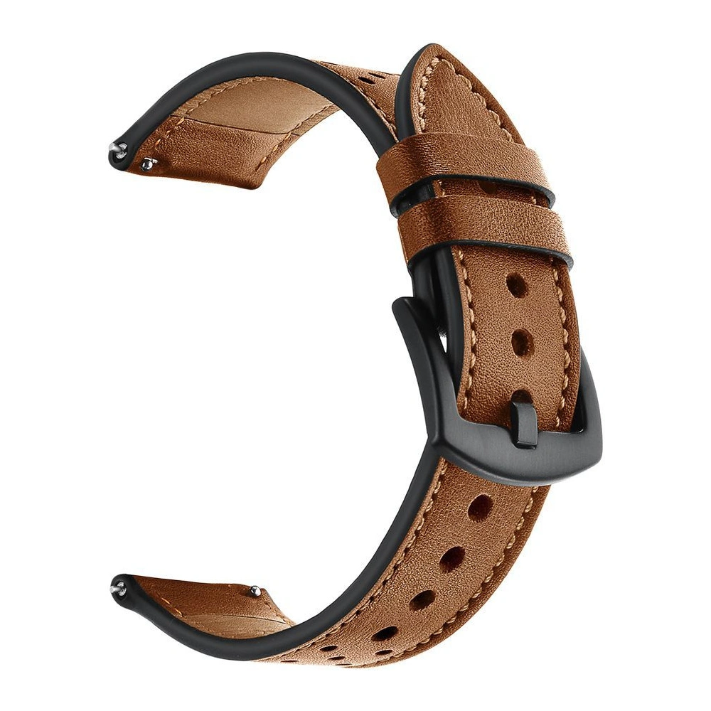 Hurtownia GSM - Pasek Tech-Protect Leather Samsung Galaxy Watch 4 40/42/44/46mm Brown - THP622BR - {ean13} - Hurt