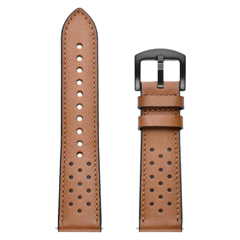 Hurtownia GSM - Pasek Tech-Protect Leather Samsung Galaxy Watch 4 40/42/44/46mm Brown - THP622BR - {ean13} - Hurt