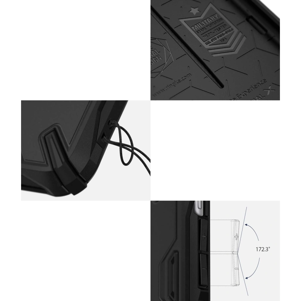 Hurtownia GSM - Etui Ringke Dual-X iPhone XR 6.1 SF černé - RGK803BLK - {ean13} - Hurt