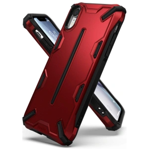 Etui Ringke Dual-X iPhone XR 6.1 Iron Red