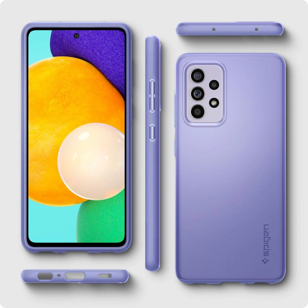 Hurtownia GSM - Etui Spigen Thin Fit Samsung Galaxy A52/A52s Úžasná fialová - SPN1852VIO - {ean13} - Hurt