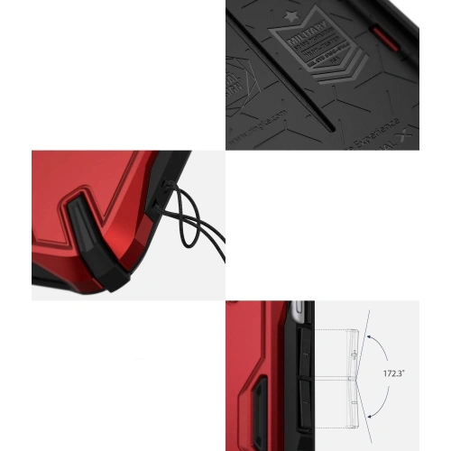 Etui Ringke Dual-X iPhone XR 6.1 Iron Red