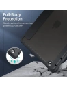 Wholesale ESR Rebound Hybrid Apple iPad 10.2 2019/2020/2021 7, 8, 9 Gen Frosted Black - ESR383BLK - {ean13} - Hurt