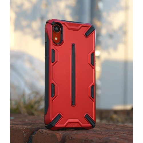 Etui Ringke Dual-X iPhone XR 6.1 Iron Red