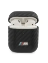 Etui BMW BMA2CMPUCA Apple AirPods czarny/black PU Carbon M Collection