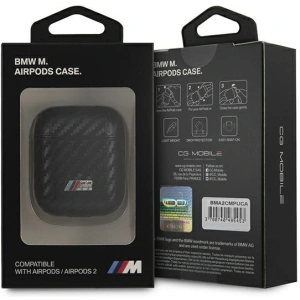 Hurtownia GSM - Etui BMW BMA2CMPUCA Apple AirPods černý/black PU Carbon M Collection - BMW001BLK - {ean13} - Hurt