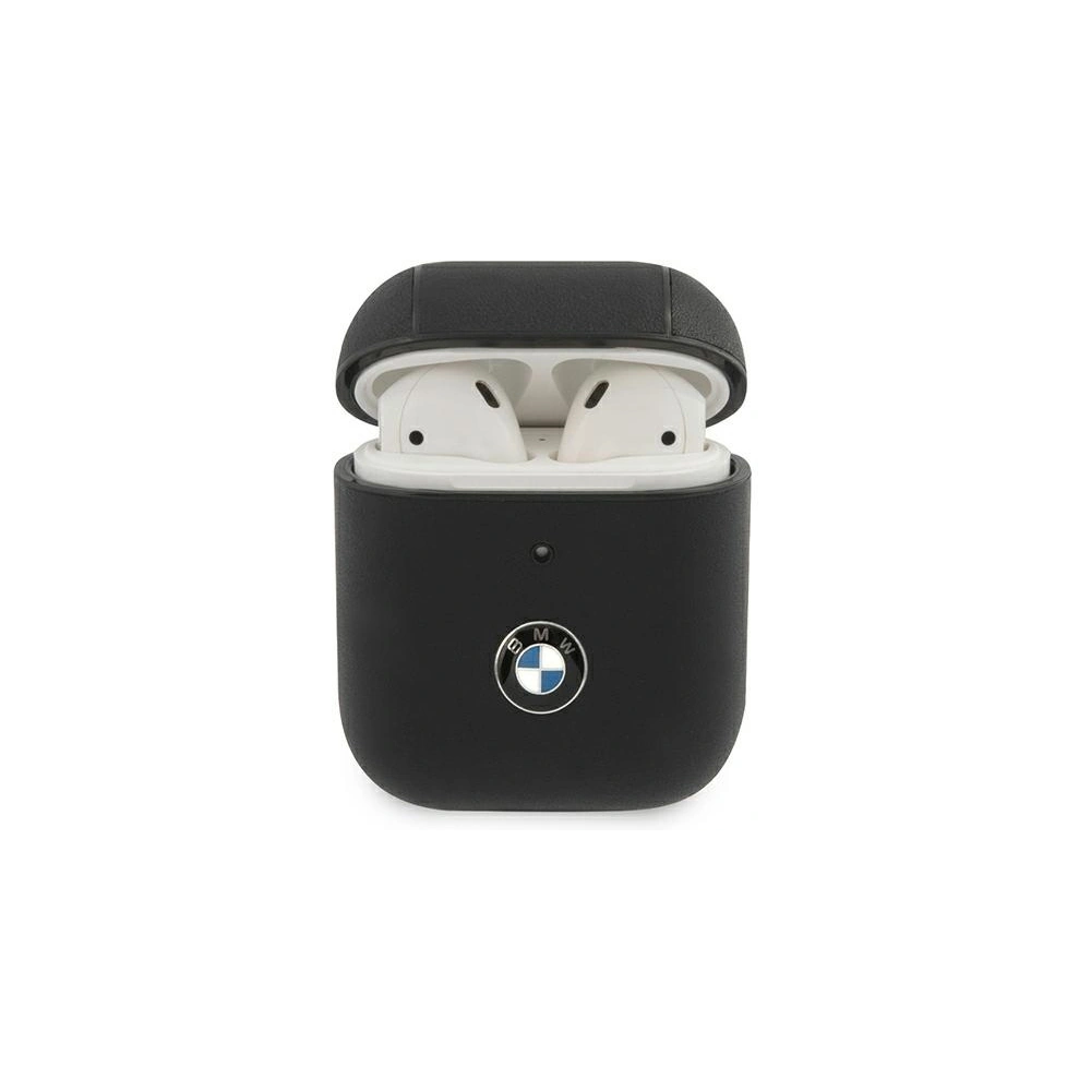 Wholesale BMW BMA2CSLBK Apple AirPods black Geniune Leather Signature - BMW002BLK - {ean13} - Hurt