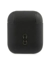 Hurtownia GSM - Etui BMW BMA2CSLBK Apple AirPods černý/black Geniune Leather Signature - BMW002BLK - {ean13} - Hurt