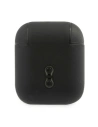 Hurtownia GSM - Etui BMW BMA2SSLBK Apple AirPods czarny/black Geniune Leather Silver Logo - BMW003BLK - {ean13} - Hurt