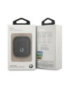Hurtownia GSM - Etui BMW BMA2SSLBK Apple AirPods czarny/black Geniune Leather Silver Logo - BMW003BLK - {ean13} - Hurt