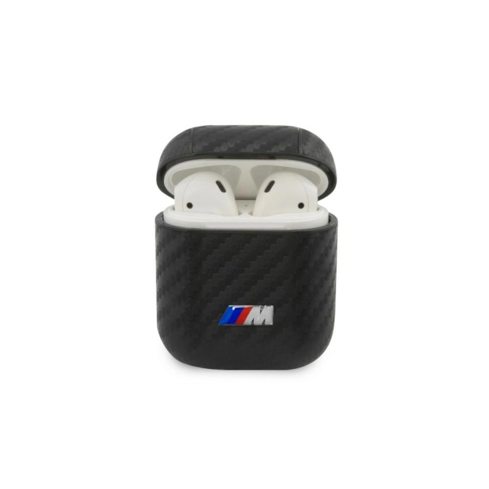 Hurtownia GSM - Etui BMW BMA2WMPUCA Apple AirPods czarny/black PU Carbon M Collection - BMW005BLK - {ean13} - Hurt