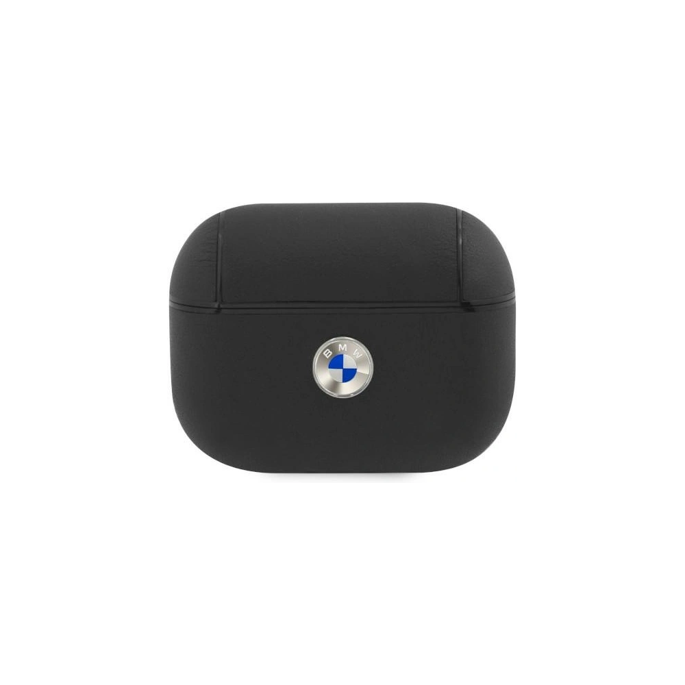 Hurtownia GSM - Etui BMW BMAPSSLBK Apple AirPods Pro černý/black Geniune Leather Silver Logo - BMW008BLK - {ean13} - Hurt