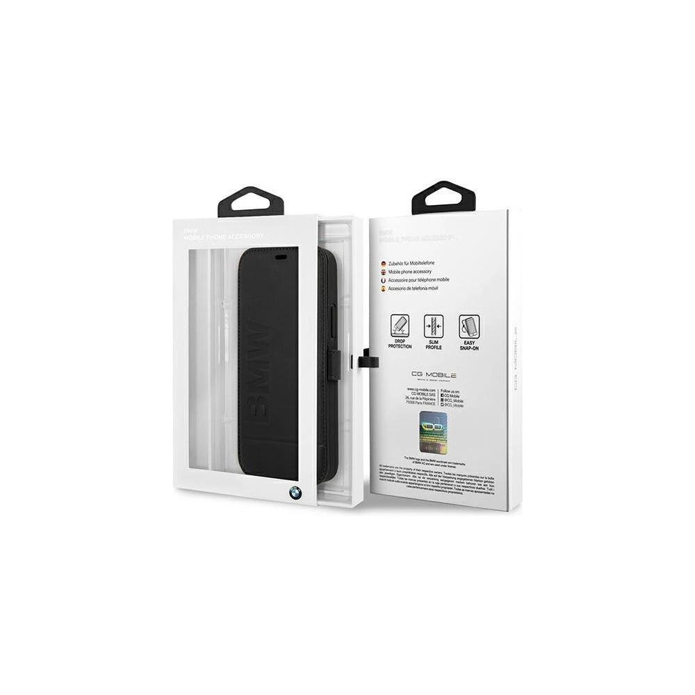 Hurtownia GSM - Etui BMW BMFLBKP12LSLLBK Apple iPhone 12 Pro Max černý/black book Signature - BMW014BLK - {ean13} - Hurt