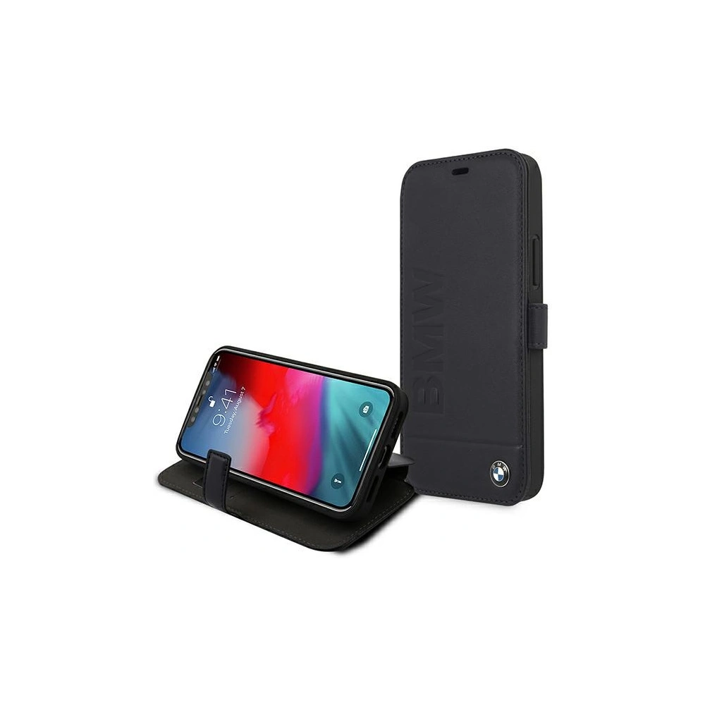 Hurtownia GSM - Etui BMW BMFLBKP12MSLLNA Apple iPhone 12/12 Pro granátový/navy book Signature - BMW018NAV - {ean13} - Hurt