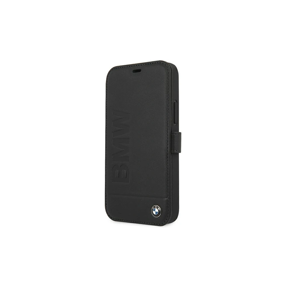 Hurtownia GSM - Etui BMW BMFLBKP12SSLLBK Apple iPhone 12 mini czarny/black book Signature - BMW020BLK - {ean13} - Hurt