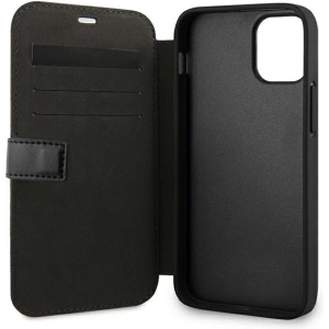 Hurtownia GSM - Case BMW BMFLBKP12SSLLBK Apple iPhone 12 mini schwarz/black book Signature - BMW020BLK - {ean13} - Hurt