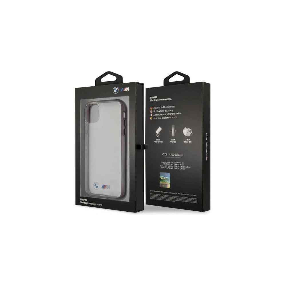 Hurtownia GSM - Etui BMW BMHCN61MBTOK Apple iPhone 11 průhledné tvrdé pouzdro Sandblast - BMW026CL - {ean13} - Hurt
