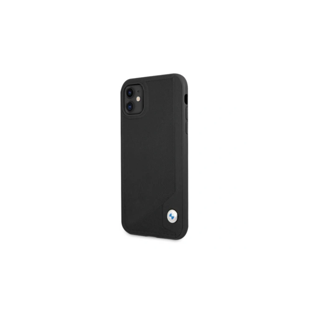 Wholesale BMW BMHCN61RCDPK Apple iPhone 11 black hardcase Leather Deboss - BMW028BLK - {ean13} - Hurt