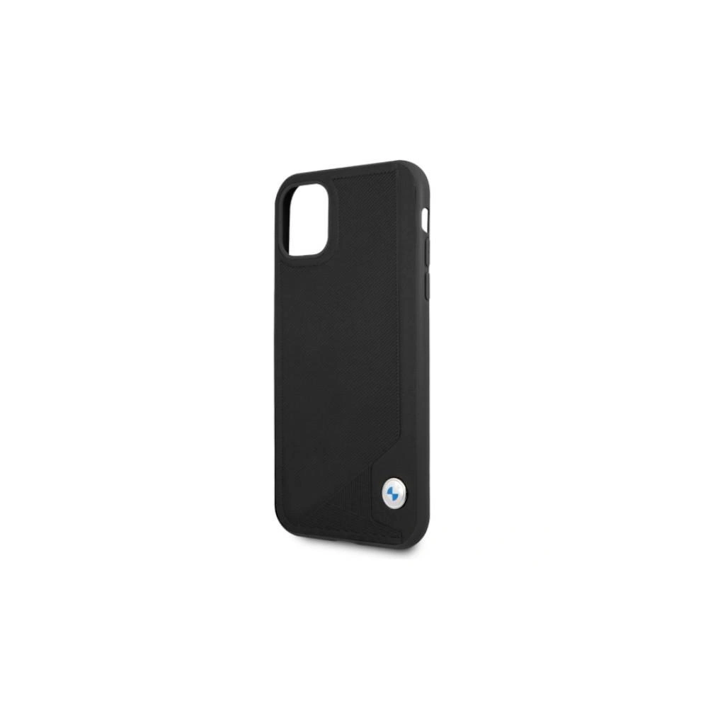 Hurtownia GSM - Etui BMW BMHCN61RCDPK Apple iPhone 11 černý/black hardcase Leather Deboss - BMW028BLK - {ean13} - Hurt
