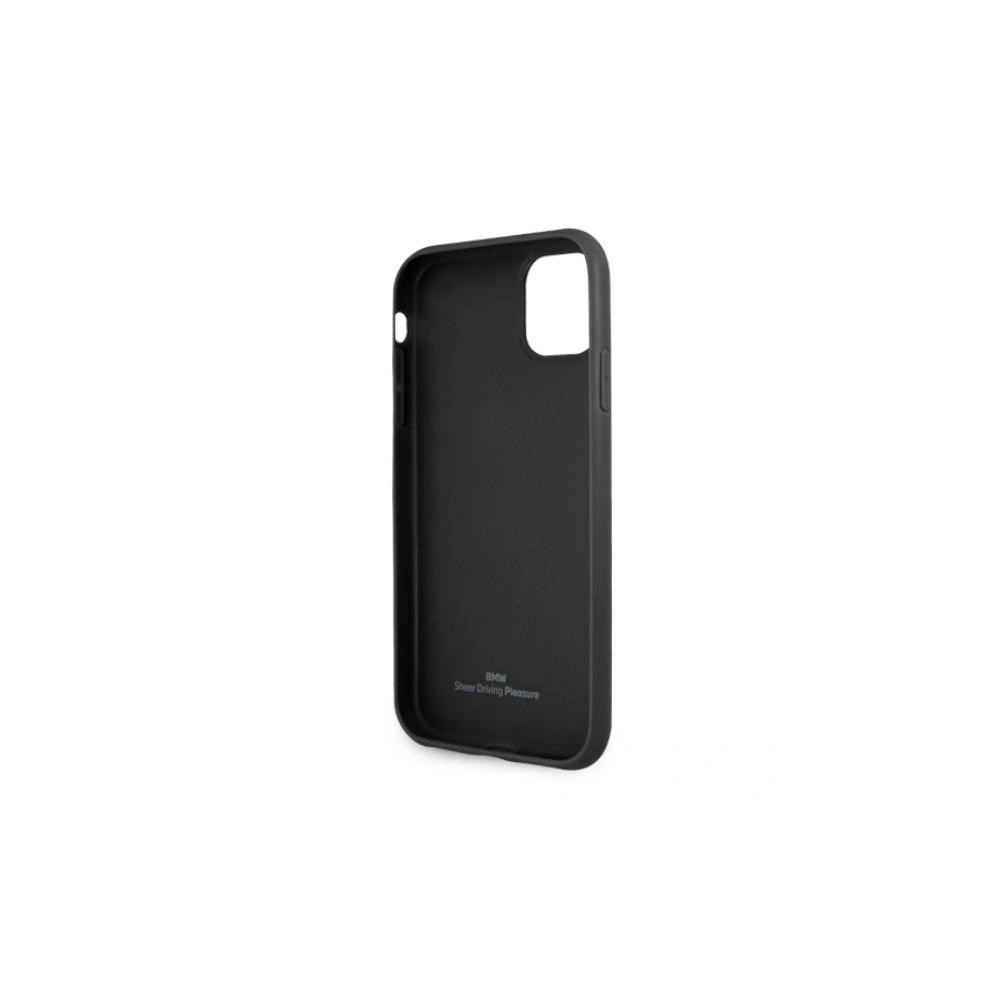 Hurtownia GSM - Etui BMW BMHCN61RCDPK Apple iPhone 11 černý/black hardcase Leather Deboss - BMW028BLK - {ean13} - Hurt