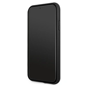 Etui BMW BMHCN61REELK Apple iPhone 11 czarny/black hardcase Leather Emboss