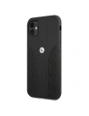 Hurtownia GSM - Etui BMW BMHCN61RSPPK Apple iPhone 11 czarny/black hardcase Leather Curve Perforate - BMW030BLK - {ean13} - Hurt