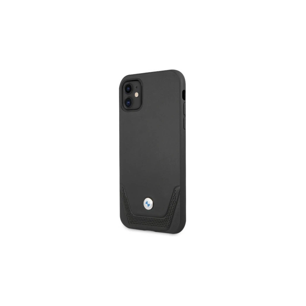 Hurtownia GSM - Etui BMW BMHCN61RSWPK Apple iPhone 11 czarny/black hardcase Leather Perforate - BMW031BLK - {ean13} - Hurt