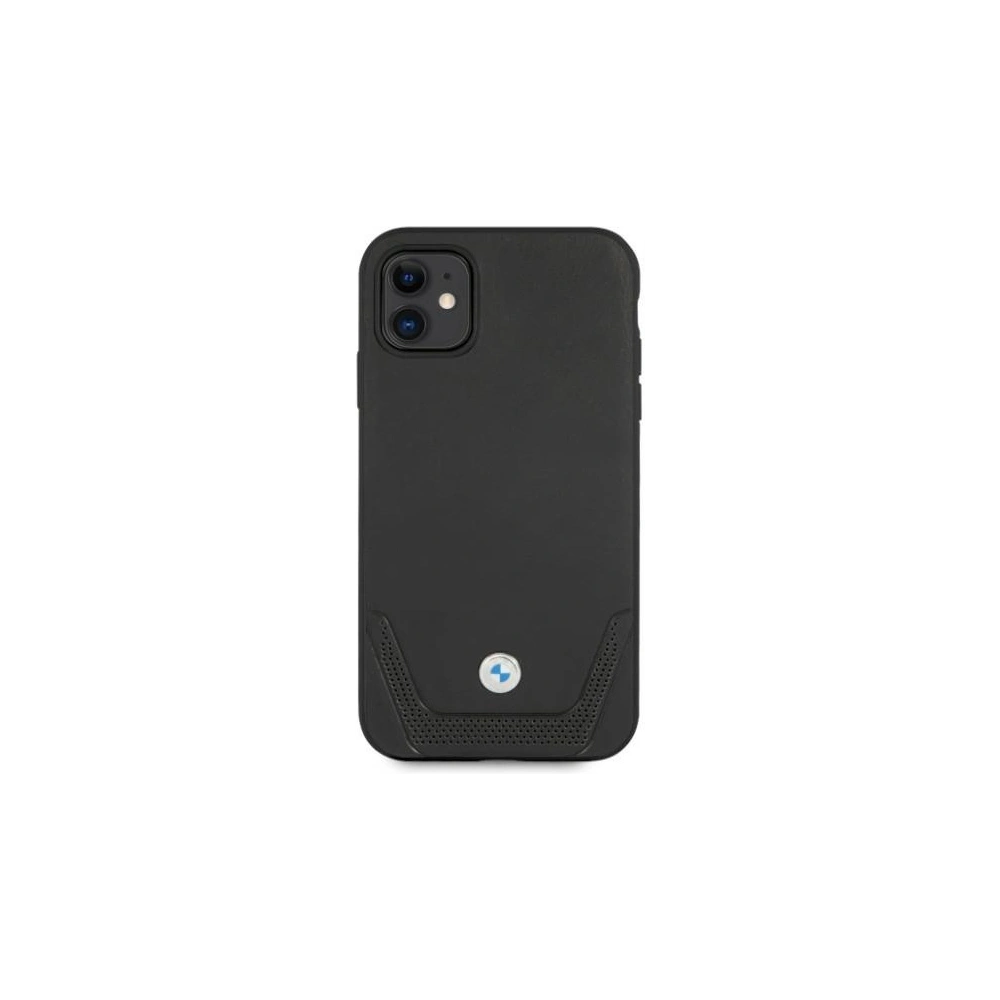 Hurtownia GSM - Etui BMW BMHCN61RSWPK Apple iPhone 11 černý/black hardcase Leather Perforate - BMW031BLK - {ean13} - Hurt