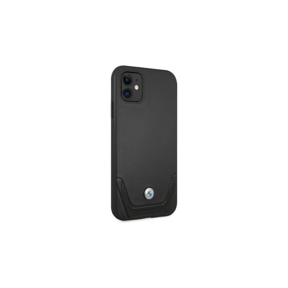 Hurtownia GSM - Etui BMW BMHCN61RSWPK Apple iPhone 11 czarny/black hardcase Leather Perforate - BMW031BLK - {ean13} - Hurt